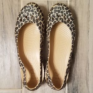 Animal Print Crocs